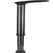 Wandelstok Able2 opvouwbaar carbon soft handvat zwart