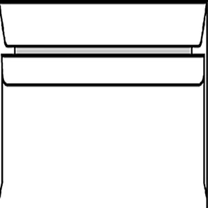 Envelop bank IEZZY C5/6 114x229mm gegomd wit 500 s