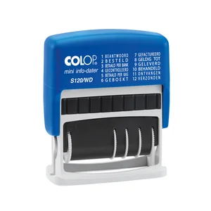 Woord-datumstempel Colop Printer Mini S 120/WD 12