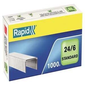 Nieten Rapid 24/6 gegalvaniseerd standaard 1000 st