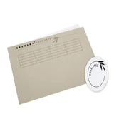 Vouwmap Djois Tree-Free A4 gelijk 226gr beige