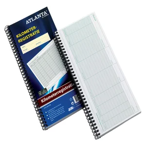 Kilometer registratieboek Djois Atlanta 40x2vel me