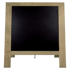 Stoepbord Securit 720x1310x40mm steigerhout
