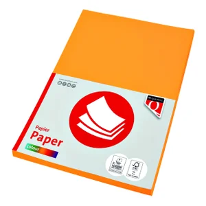 Kopieerpapier Quantore Colour A4 160gr diepgeel 50