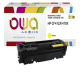 Tonercartridge OWA alternatief tbv HP CF412X geel