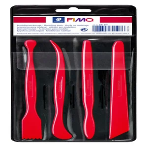 Boetseerspatel Staedtler Fimo blister à 4 stuks