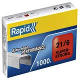 Nieten Rapid 21/6 gegalvaniseerd super strong 1000 stuks