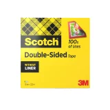Plakband Scotch Magic 665 19mmx33m dubbelzijdig