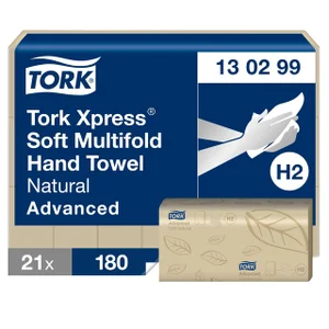 Handdoek Tork H2 Xpress Advanced multifold 2-laags
