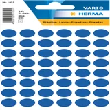 Etiket HERMA 1853 rond 13mm donkerblauw 240 stuks