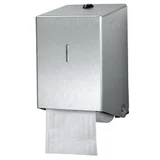 Toiletpapierdispenser Euro Products systeemrol duo zilver 438001