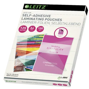 Lamineerhoes Leitz iLAM A4 zelfklevend 2x125micron