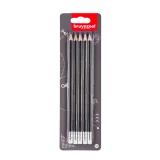Potlood Bruynzeel Teens HB met gum 5 stuks