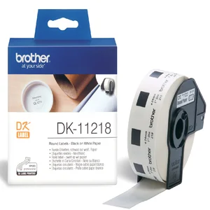 Etiket Brother DK-11218 rond 24mm 1 rol á 1000 stu