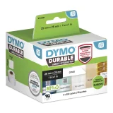 Dymo 1933083/2112286 duurzame universele etiketten - 25x25mm - 850 per rol - 2 rollen