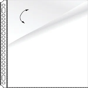 Showtas Kangaro 23-gaats PP 0.08mm glad 2zijde ope
