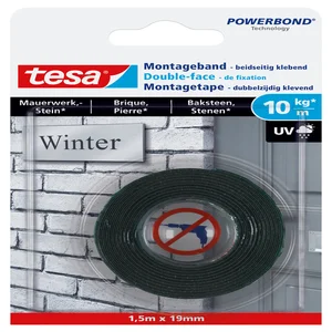 Montagetape tesa® Powerbond baksteen dubbelzijdig