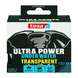 Reparatietape tesa Ultra Power Onderwater transpar