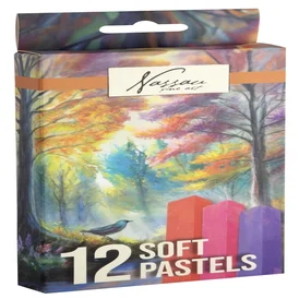 Pastelkrijt Nassau fine art zacht blister 12 stuks