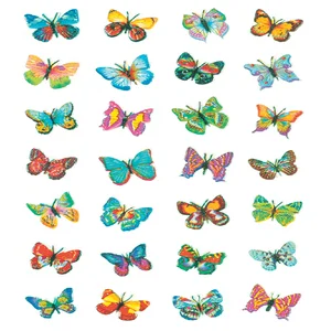Etiket HERMA 6819 vlinder glitter folie