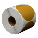 DULA Etiketten rond goud 65mm - 500 stickers op rol - Sluitzegel