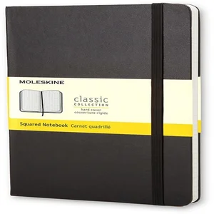 Notitieboek Moleskine large 130x210mm ruit 5x5 har
