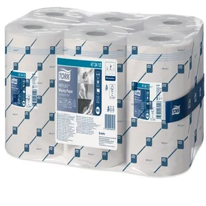 Poetspapier Tork M4 Reflex Premium 1-laags 340 vel