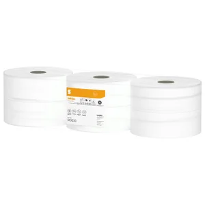 Toiletpapier Satino JT2 HiCycle 2-laags 6x380m wit