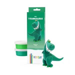 Klei Hey Clay dinos set à 3 delen