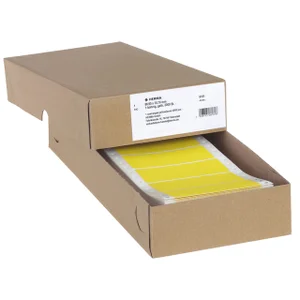 Etiket HERMA 8181 88.9x35.7mm 1-baans geel 2000 st