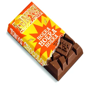 Chocolade Tony's Chocolonely gefeliciteerd melk co