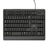 Toetsenbord Trust Primo QWERTY zwart