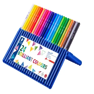 Kleurpotloden Staedtler Ergosoft driekantig 24stuk
