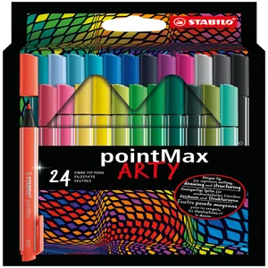 Viltstift STABILO pointMax 488/24 Arty medium asso