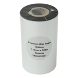 DULA Thermal Transfer print lint - Wax Resin - 110mm x 300m 