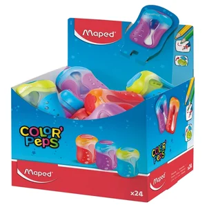 Puntenslijper Maped Color'Peps 2gaats display á 24