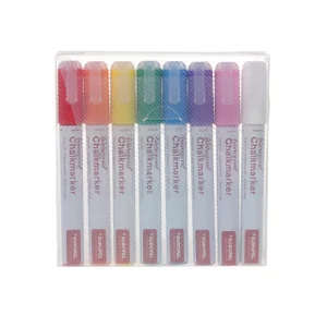 Krijtstift Europel watervast 3-6mm assorti etui 8