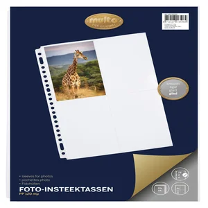Fototas Multo A4 23-gaats 4-vaks 10X15cm PP transp