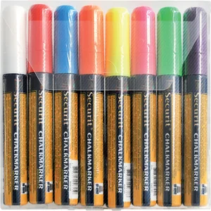 Krijtstift Securit SMA-720 blok ass 7-15mm blister