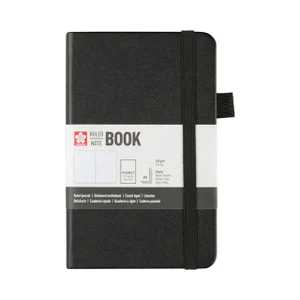 Notitieboek Sakura pocket 90x140mm lijn hard cover