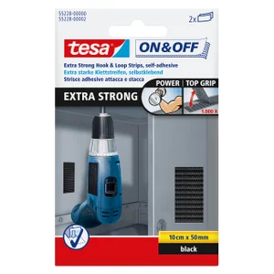 Klittenband tesa® On & Off extra sterk 50mmx10cm z