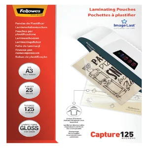 Lamineerhoes Fellowes A3 2x125micron glans 25 stuk