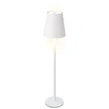 Tafellamp Lumineo led oplaadbaar steady buiten wit