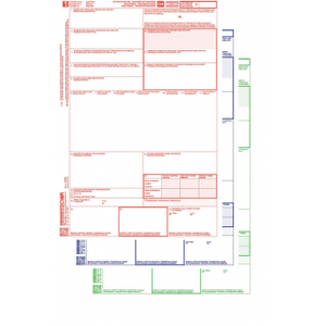 CMR vrachtbrief 1,2,3, voor laser- en inktjetprinter - 500 stuks