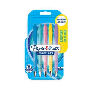 Balpen Paper Mate Flexgrip Ultra pastel medium ass
