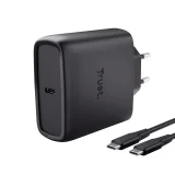 Oplader Trust Maxo 65W USB-C GAN zwart