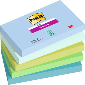 Memoblok 3M Post-it 655 76mmx127mm Super Sticky Oa