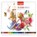 Kleurpotloden Bruynzeel Expression assorti blik à 36 stuks