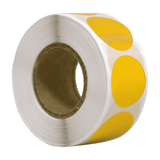 DULA Etiketten rond geel 20mm - 500 stickers op rol - Sluitzegel