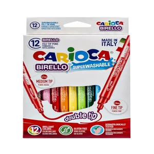 Viltstift Carioca Birello dubbelpunters assorti se